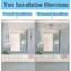 Applique murale en acier inoxydable Hornes-107465831-80246825-107465824