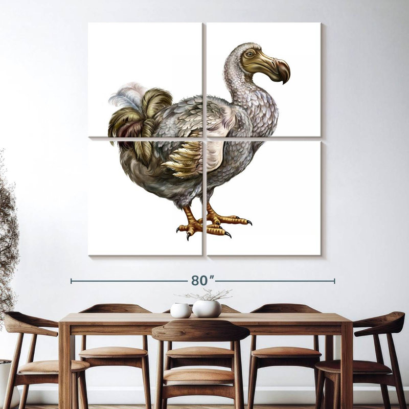 Brampt Dodo, 74" H x 74" W