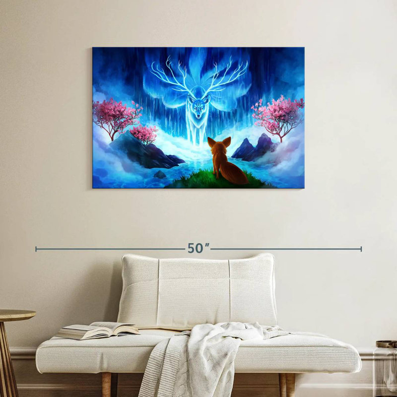 Brampt Wisdom, 26" H x 39" W