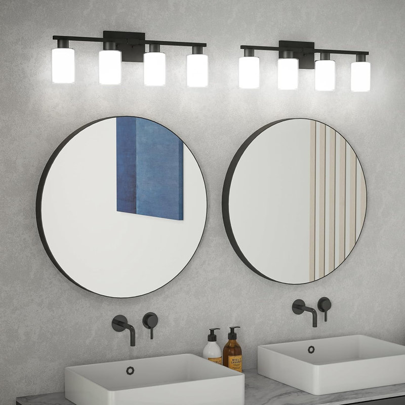 Éclairage pour salle de bain 4 lumières