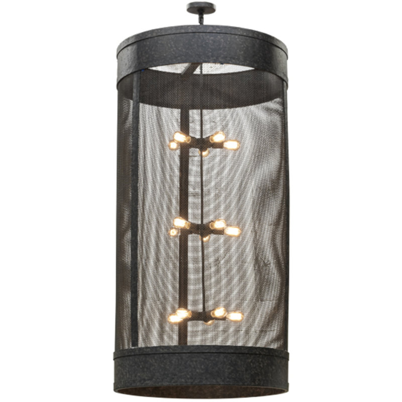 Cilindro 15 - Light Drum Chandelier