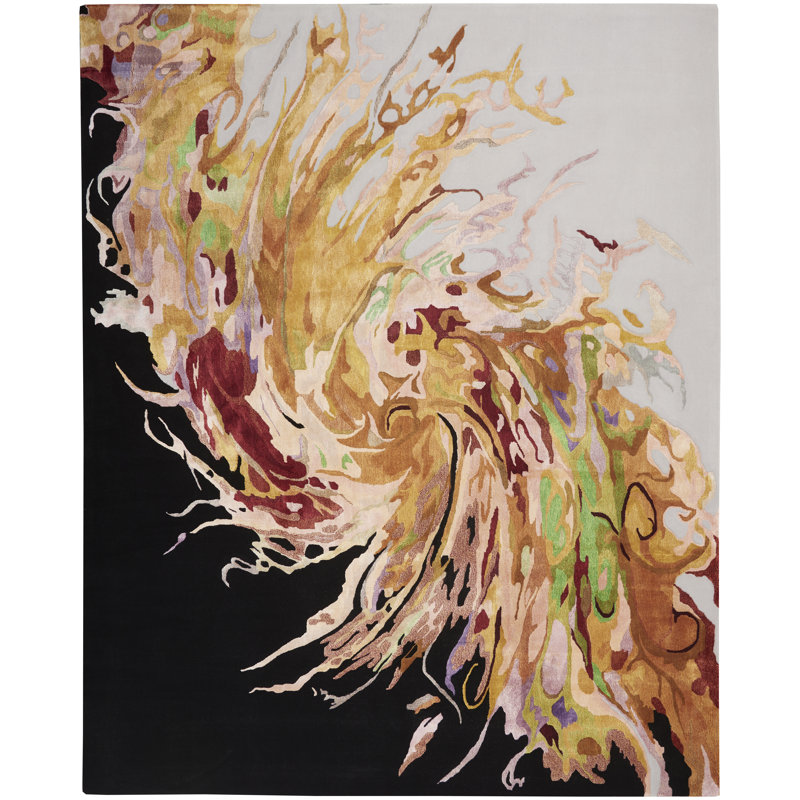 Prismatic Abstract Area Rug, Rectangle 259 x 351cm