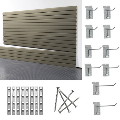 Slatwall Large Standard Duty Starter System