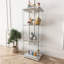 Vitrine moderne en verre avec lumières DEL-84323257