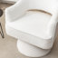 Fauteuil demi-tonneau pivotant de 28 po Kenzlee-2051790416