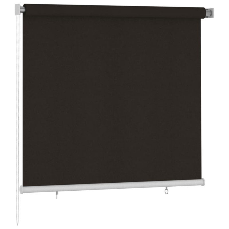 Blackout Roller Blind, Brown, 160cm L x 140cm W
