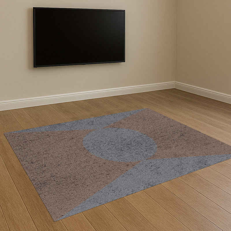 Abstract Area Rug, Rectangle 140 x 200 cm