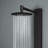 Gardenia 39" H X 4" W 2-Jet Shower System with Hand Wand - Requires existing shower head connection-46725431