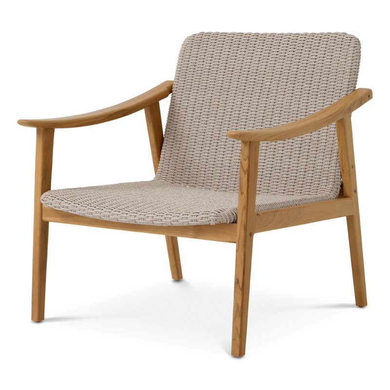 Honolulu Outdoor Teak Lounge Chair