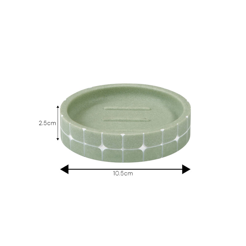 Jamicah Bathroom Accessory, Green