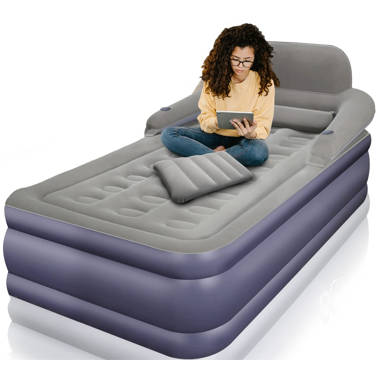 First Ever Microfiber Queen Air Mattress, Luxury Microfiber airbed