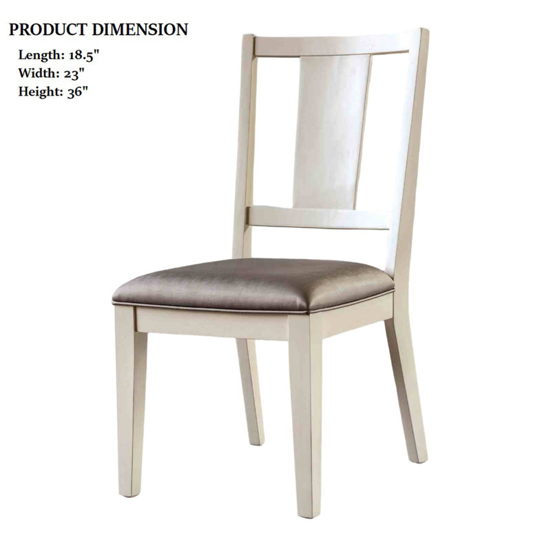 Chaise de salle à manger 2 pièces
