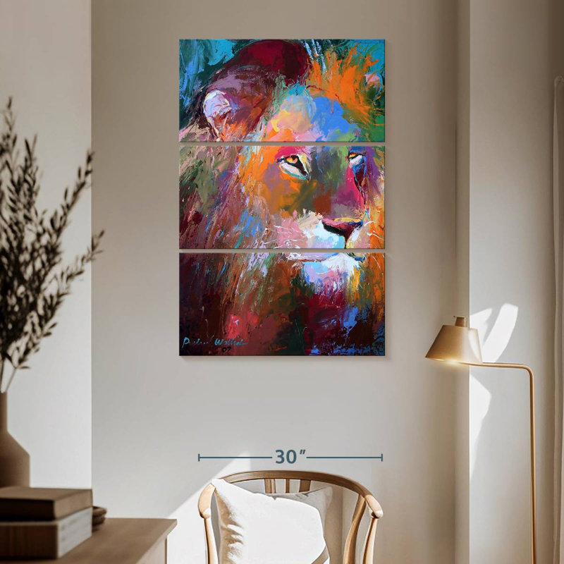 Brampt Lion, 50" H x 32" W