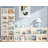 Narrow 12-Cube Modern Vertical Or Horizontal Bookcase Storage