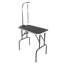 Morrilton 76cm H x 81cm W x 46cm D Metal Adjustable and Foldable Folding Grooming Table