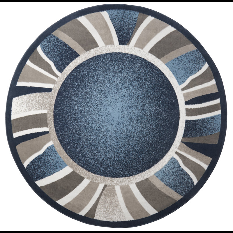 Vannesa Oriental Indoor Rug, Round 7'8"