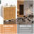 4-tier Shoe Storage Cabinet With Drawers-868544329