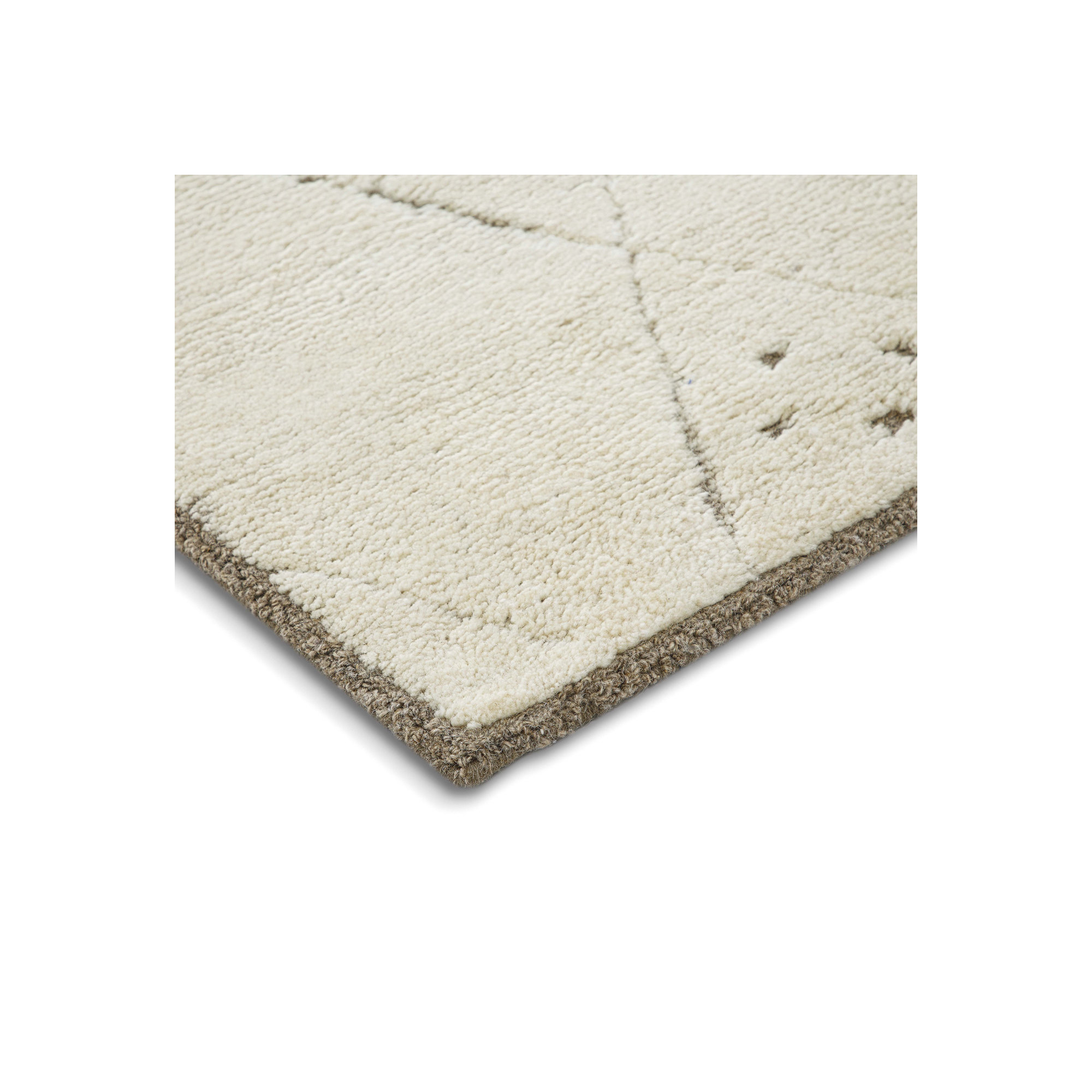 Carolan Hand Tufted Wool Rug, Runner 2'6" x 8'