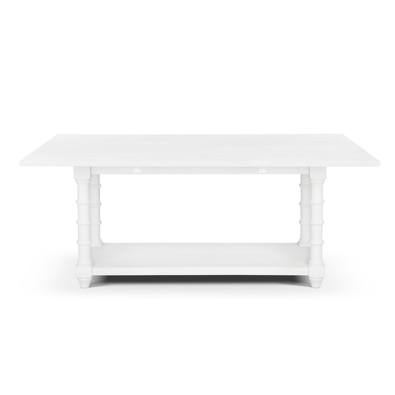 Bimini Drop Leaf Table, Whitewash, Whitewash