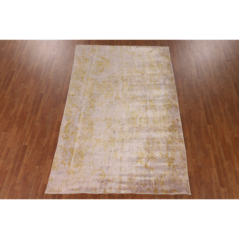 Tapis moderne à motif abstrait All-Over 7 x 10