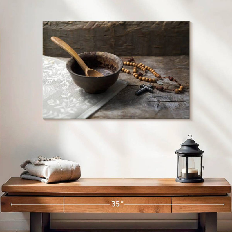 Adella Lenten Fasting, 16" H x 24" W