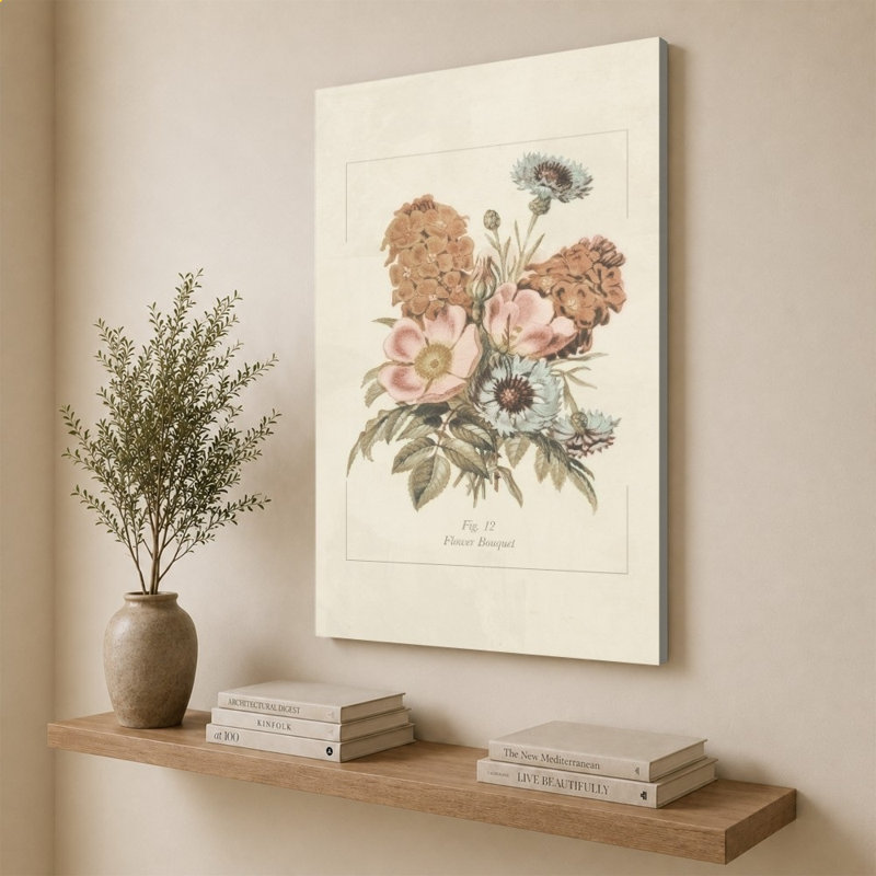 «Flower Bouquet # 12» par Dan Meneely - Impression sur toile