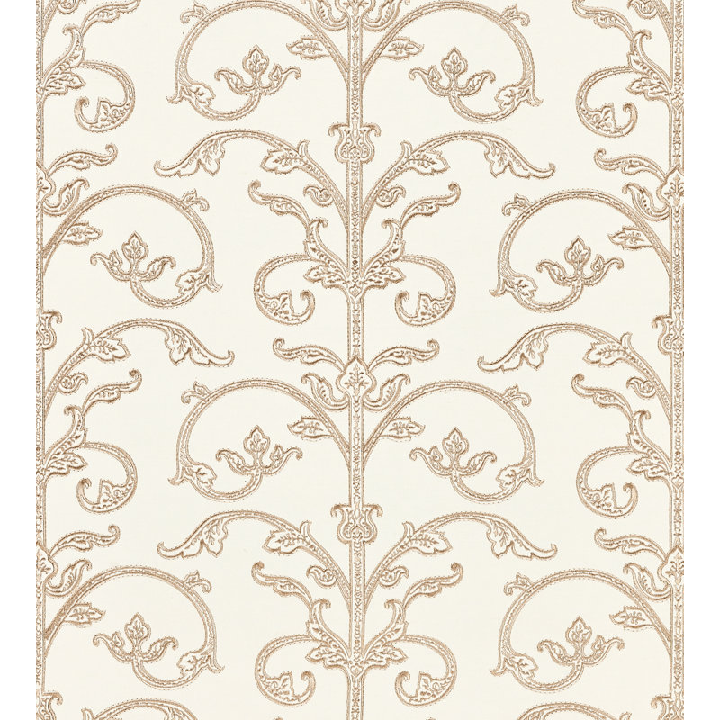 COUVERTURE MURALE DE SAXON SCROLL, Latte