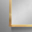 Armoire à pharmacie blanche polyvalente avec cadre en métal avec miroir, idéale pour une installation murale ou encastrée.