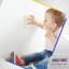 Plaques murales sans vis ENERLITES - rectangle, amande pâle-91290706-132282283