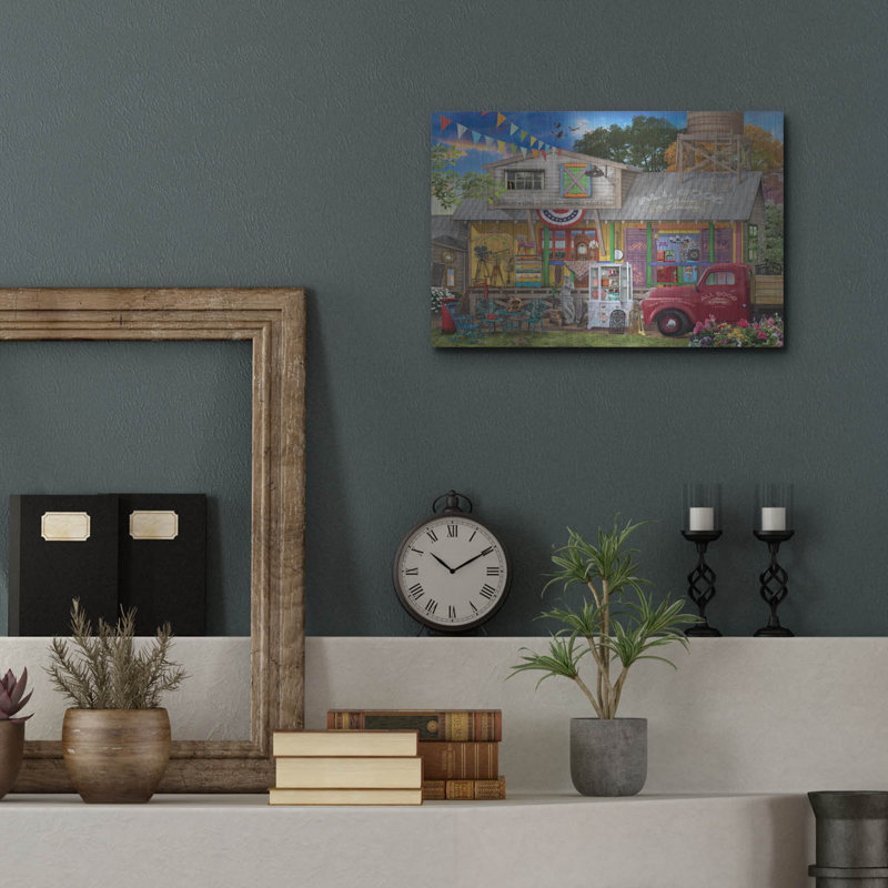 "All Good Antiques" par Bigelow Illustration, H 12 po x l 16 po
