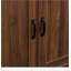 Buffet moderne en bois avec 2 portes, 1 rangement et 2 tiroirs - Portes d'armoire de rangement pour la salle à manger - Console de salle à manger, 43,3 po-117101323