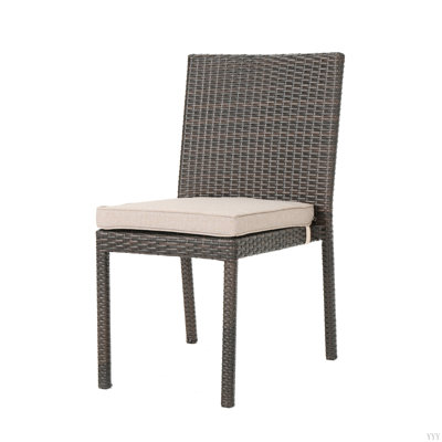 SAN PICO ARMLESS DINING CHAIR,1PC With Cushion