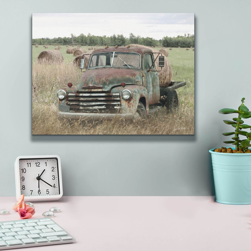 Toile épique Graffiti «Hay Harvest» par Lori Deiter, 16 po x 12 po, H 12 po x l 16 po