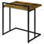 Table à collation rectangulaire de style contemporain - convient aux espaces de vie modernes dans des tons bruns polyvalents pour différents environnements-1058073777