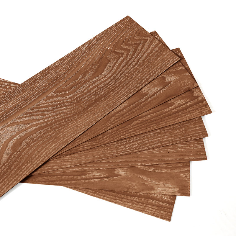 10 PC 6 pouces * 36 pouces W59 plancher PVC grain de bois auto-adhésif facile à utiliser adapté pour le plancher de la maison