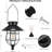 15" Solar Lantern Outdoor Hanging Light-114507455