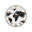 Large Metal Wall Clock