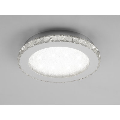 Plafonnier encastré 1 lumière del Grigsby
