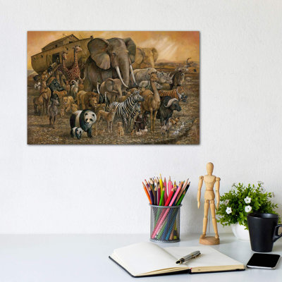 Noah's Ark by Ruane Manning - Painting on Canvas