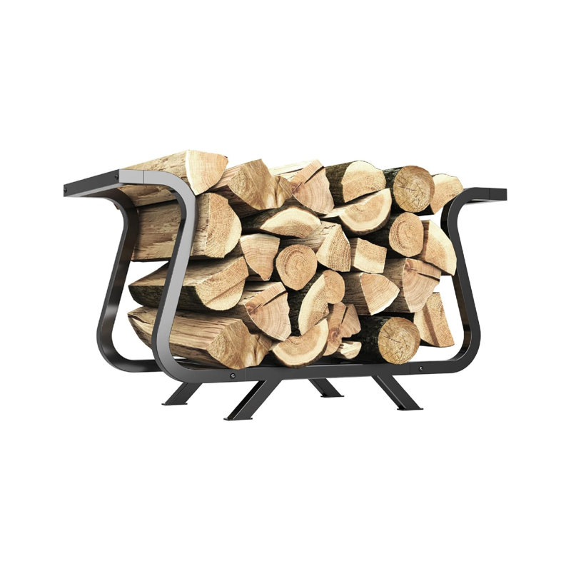 84.8cm W Metal Log Rack