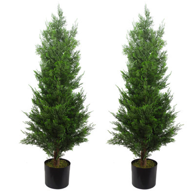 Annistyn Faux Cypress Tree in Pot
