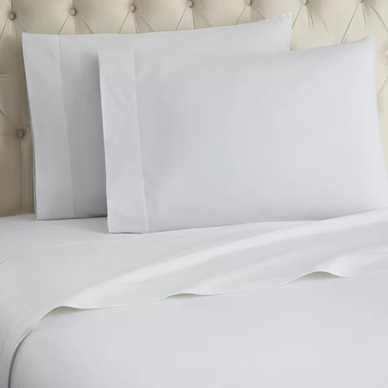 Ensemble de draps à poche profonde en microflanelle® de couleur unie, Ensemble de draps pour lit simple TG + drap-housse