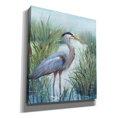 Marsh Heron I " Marsh Heron I " by Tim O'Toole Painting Print