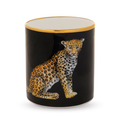 Pot à stylos simple Leopards