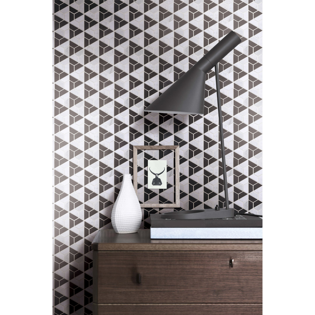 Fidget Spinner 1" x 1" Marble Random Mosaic Wall & Floor Tile Supreme Tile 