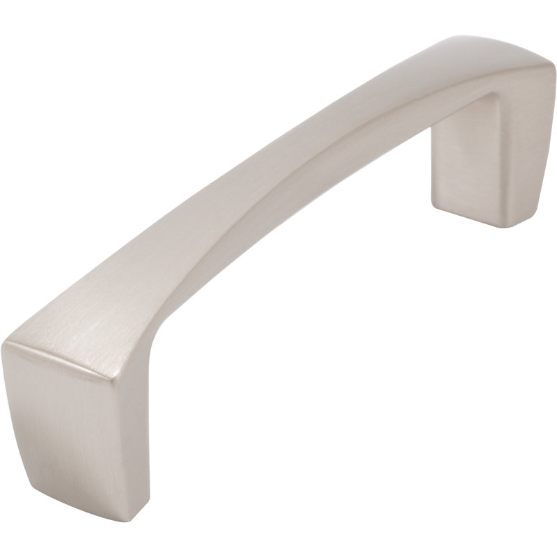 Poignée en arc 3 3/4 po Curtiss, Nickel satiné