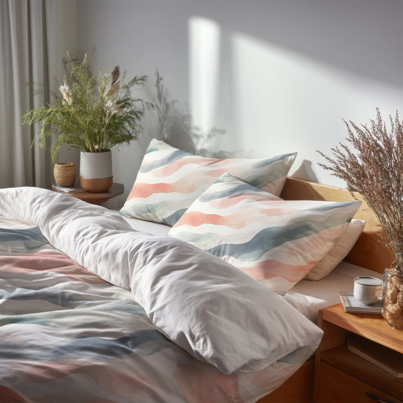 Ensemble de 4 édredons Coastal Bed, Queen Comforter + 3 Additional Pieces