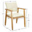 Ensemble de 2 chaises de salle à manger Artell de 47 cm (18,5 po) de hauteur, revêtues de similicuir et dotées d'une structure en bois massif.-500360635
