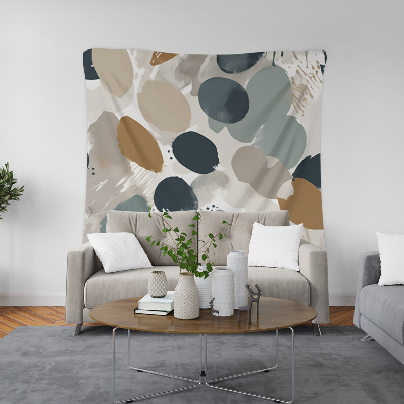 Tapisserie murale, H 80 po x l 68 po x P 0,8 po