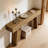 Country-Style Entryway Table,Console Table,Foyer Table,Couch Table